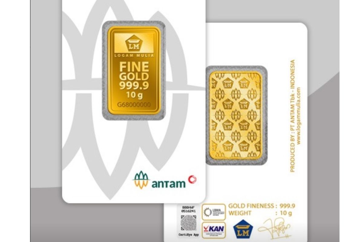 Logam Mulia Antam (Kompas)